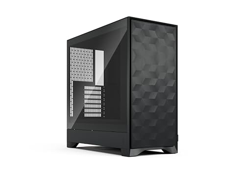 Fractal Design Pop 2 Air Black TG - Tempered Glass - Performance Airflow PC Gaming Case - Mesh Front Panel - Three 120 mm Fans Included - Spacious Interior - ATX/mATX/ITX Motherboard Suppo