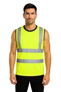 Candid Styles Hi Vis Viz Sleeveless Vest