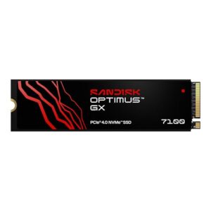 SANDISK OPTIMUS GX 7100 NVMe SSD 1TB (Read speeds up to 7250 MB/s