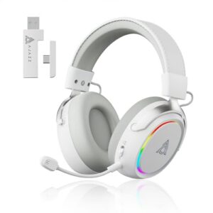 acodex AJAZZ AHM10 MAX Wireless Gaming Headset with Detachable Microphone