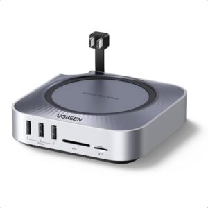 UGREEN 40Gbps Mac Mini M4 Dock with NVMe SSD Enclosure (Up to 8TB)