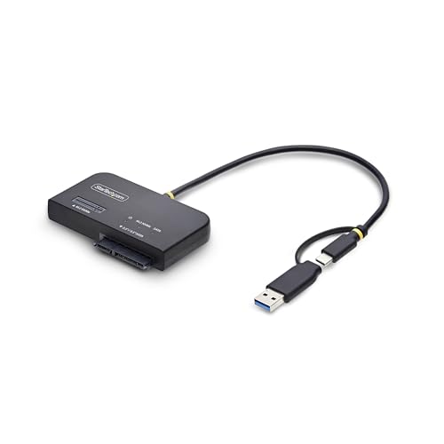 StarTech USB-C/USB-A to M.2 NVMe and 2.5in/3.5in SATA Adapter