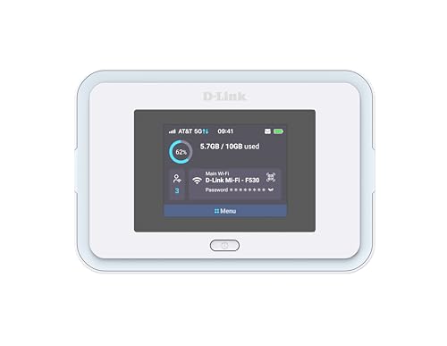 D-Link F530 5G NR AX3000 Wi-Fi 6 Mobile Hotspot