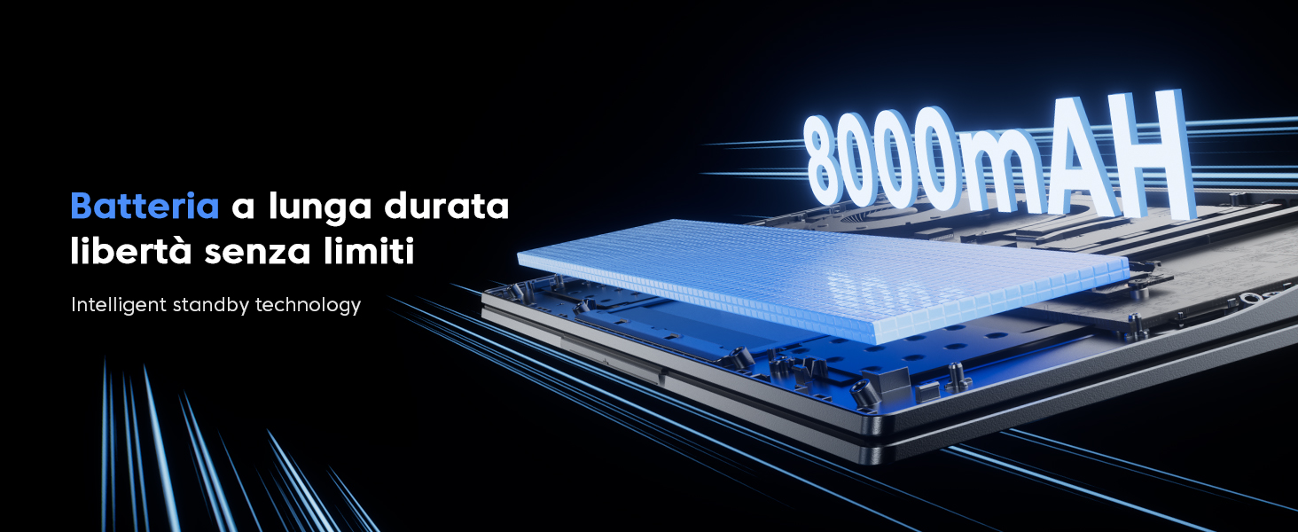Close-up product shots of blue-lit electronic device or display panel with illuminated interface elements.