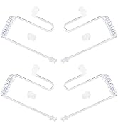 HYSHIKRA Walkie Talkie Earpiece with mic, 2 Pin Headset with PTT, Compatible with Kenwood eSnic R...