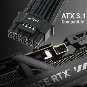 Text reads '29% Cooler Connection with Superior Copper Pins'. Technical product image showing computer component connections against dark background.