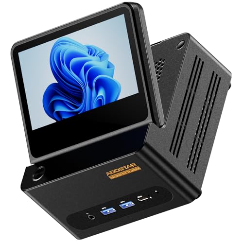 AOOSTAR mini pc GFLIP ryzen 7 pro 8845HS(5.1GHz AI Processor) 24G DDR5 1T SSD gaming computer