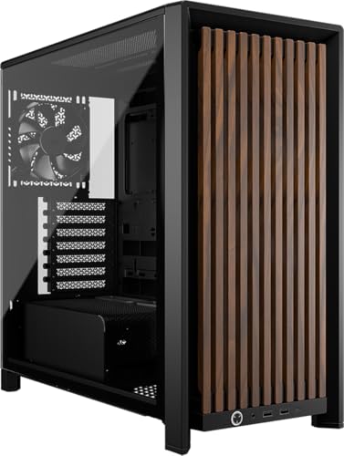 CORSAIR FRAME 4000D WOOD RS Modular Mid-Tower ATX PC Case – Wood Front Panel