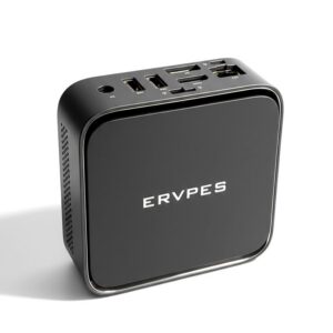 mini pc windows 11 pc E1 AMD R3 3250C (Up to 3.4GHz) 8GB RAM 256GB SSD Mini computer 4K Triple Display/HDMI+DP/WiFi/BT5.2 for Home/Business/School desktop pc