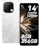 UMIDIGI Note 100A Mobile Phones, Android 14 Smart phone, 8(4+4) GB +256GB/1TB, 6.8