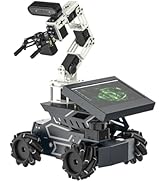 Yahboom Raspberry Pi 5 8GB for AI Robot Car,Supports RVIZ simulation ROS2,TOF Lidar,SLAM Mapping ...