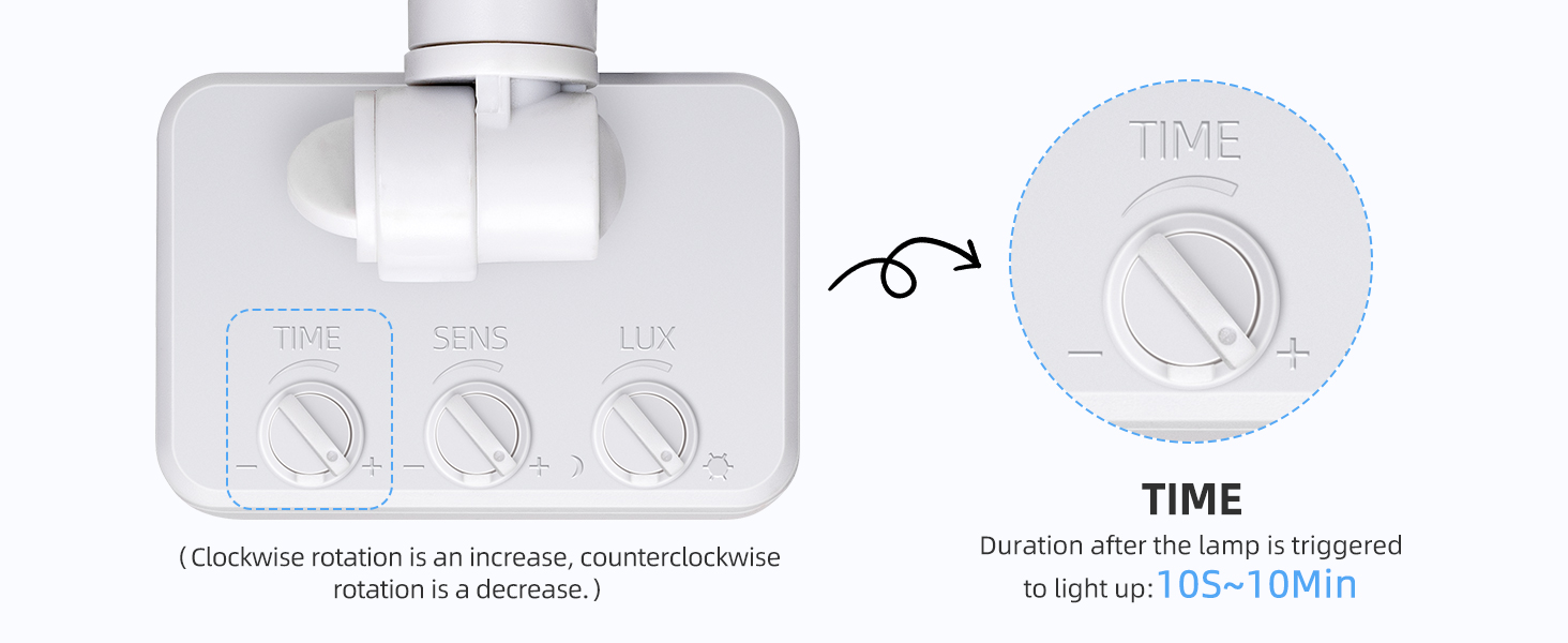 White plastic timer mechanism diagram showing adjustable time settings with a rotating dial interface.
