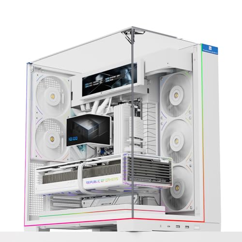 Thermalright TR A70 Vision White ATX Gaming Case 8 CPU Fan Slots