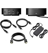 WD19DCS Docking Station 240W Dual Monitor 4K Display Dell Performance Dock WD19DCS with 240W Powe...