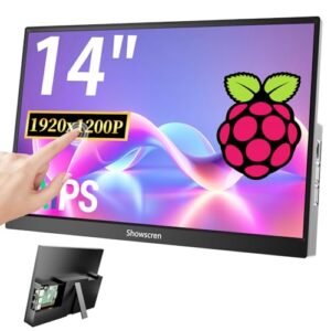 14inch Touchscreen Monitor for Raspberry Pi 5/4B/3B+/3B Screen