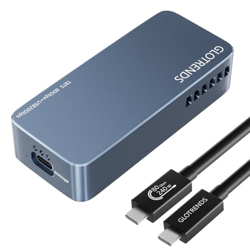 GLOTRENDS EM6003 80Gbps M.2 NVMe SSD Enclosure