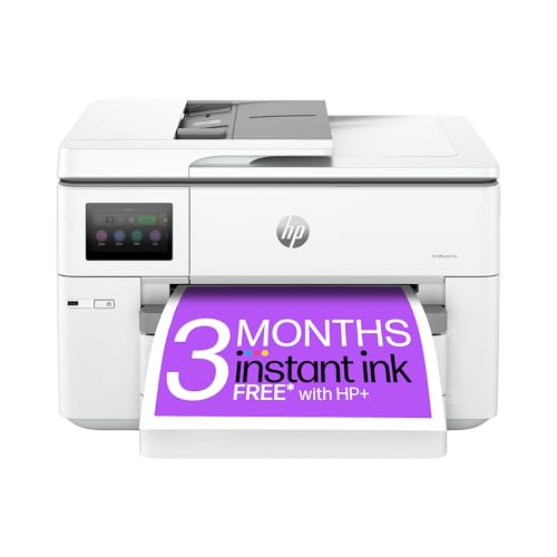 HP OfficeJet Pro 9730e All-in-One Printer | Colour | for Small Office | Wireless | Print