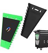 Faankiton 4PCS Magnetic Wrench Organizer, Wrench Holder Tray, Wrench Rack Tool Trays, Spanner Org...