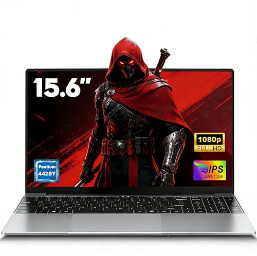 FUNYET 2026 Laptop Computer - 15.6'' FHD 1920×1080 Display Laptop with 4425Y Processor(Up to 1.7GHz)