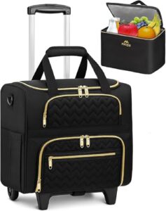 MATEIN 15.6 inch Rolling Teacher Bag with Insulated Lunch Bag