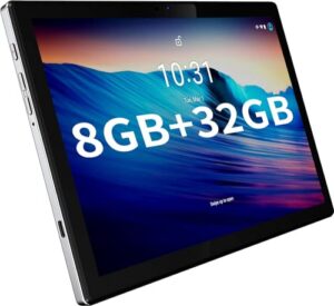 BYYBUO 10.1 inch Android 12 Tablet