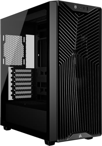 CORSAIR 3200D RS Mid-Tower PC Case – 3x RS120 PWM Fans Included