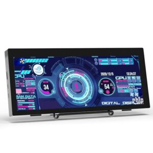 12.3 Inch IPS Stretched Bar LCD Travel Display 1920*720 Secondary Monitor