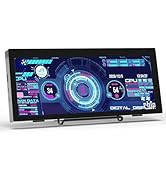 12.3 Inch Secondary Monitor, IPS Stretched Bar LCD Travel Display 1920 * 720 HDMI USBC, Mini Port...
