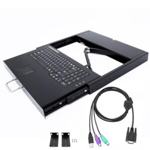1U Rackmount Keyboard with Touchpad