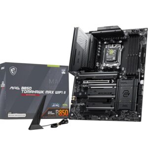 MSI MAG B850 TOMAHAWK MAX WIFI II Motherboard - Supports AMD Ryzen 9000/8000 / 7000 Processors