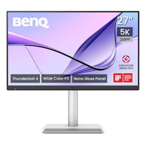 BenQ MA270S 27" Monitor 5K 5120x2880 Nano Gloss for Mac Creators
