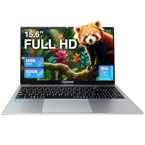 15.6" Full HD Windows 11 Laptop (May 2026 Release) - 15th Gen CPU
