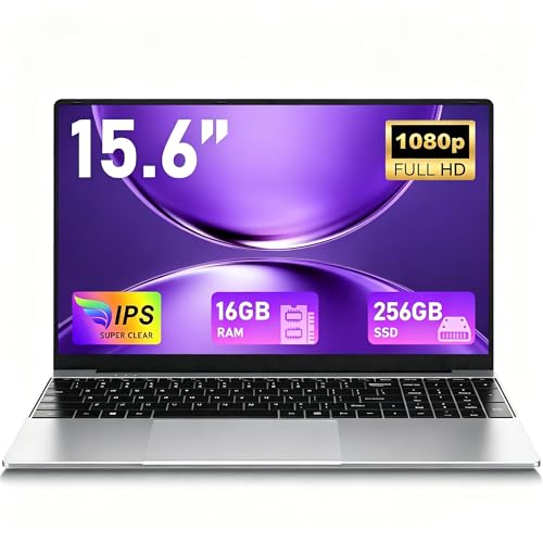 FUNYET 2026 Laptop 15.6 inch RAM 16 GB SSD 256 GB Win 11 Pro IPS 1920×1080 M3-6Y30 Notebook Supports TF Card