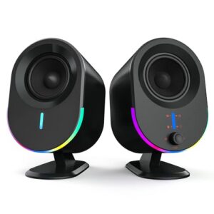 Littoak Computer Speakers for Desktop PC with Bluetooth