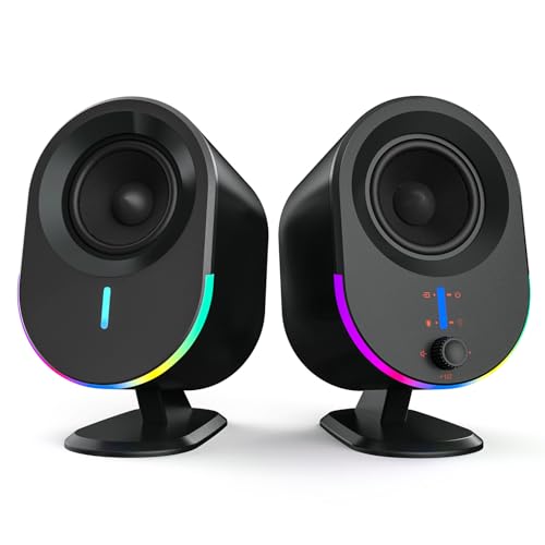 Littoak Computer Speakers for Desktop PC with Bluetooth