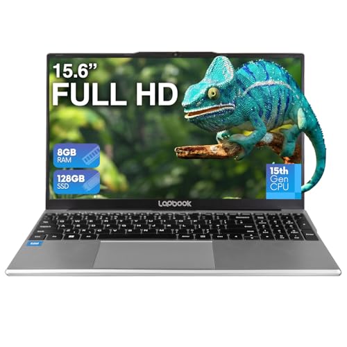 15.6" Full HD Windows 11 Laptop (Apr 2026 Release) - Built in the UK - 15th Gen CPU