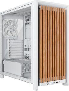 CORSAIR FRAME 4000D WOOD RS Modular Mid-Tower ATX PC Case – Wood Front Panel