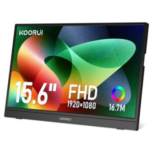 KOORUI 15.6 Inch Portable Monitor
