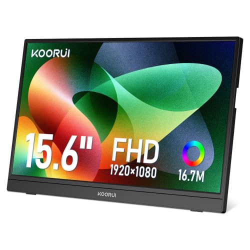 KOORUI 15.6 Inch Portable Monitor