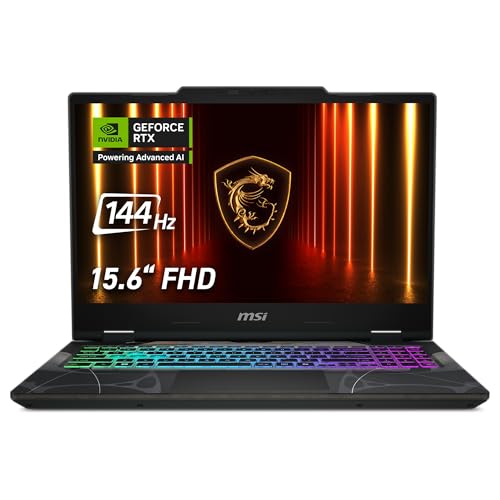MSI Cyborg 15 Gaming Laptop| Intel Core™ 7 240H | NVIDIA GeForce RTX 5050 | 15.6'' FHD 144Hz Screen |16GB DDR5 RAM | 512 GB SSD | Windows 11 Home
