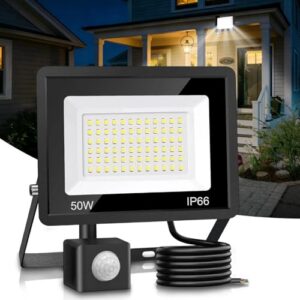 50W Security Light Outdoor with Motion Sensor