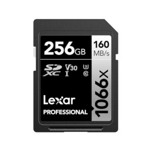 Lexar Professional 1066x SDXC UHS-I Memory Card 256GB