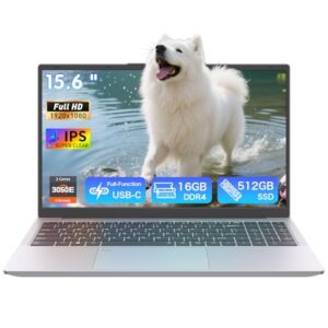 Auusda 15.6” Full HD Laptop