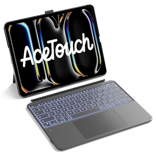 Inateck AceTouch Keyboard Case for iPad Pro 13 inch M5 2025/M4 2024