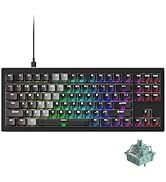Akko 5075 V3 HE Rapid Trigger Keyboard, Hall Effect Magnetic Switch, 8K Polling Rate, RT0.005mm,7...