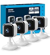 GNCC 2K 3MP Security Camera Indoor 2 Packs CCTV Cameras for House Security, 2.4G/5G Home Security...