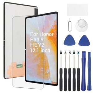 RongZy 12.1 Inch Screen Replacement for Honor Pad 9 LCD Touch Screen Internal Digitizer for Honor Pad 9 HEY2-W09