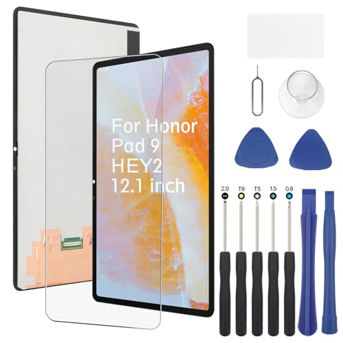 RongZy 12.1 Inch Screen Replacement for Honor Pad 9 LCD Touch Screen Internal Digitizer for Honor Pad 9 HEY2-W09