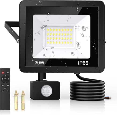 30W Security Lights Outdoor Motion Sensor