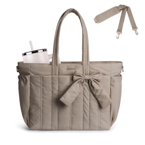 MOSISO Bow Tote Bag for Women